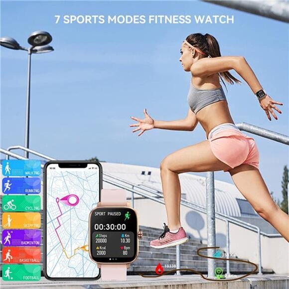 Smartwatch for Women Men Fitness Tracker with Sleep Health Monitor Calorie main image 4